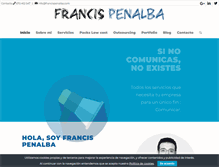 Tablet Screenshot of francispenalba.com